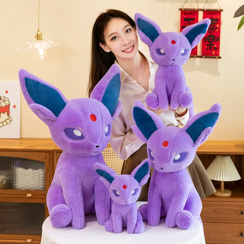 Peluche XXL Psiana Espeon – une élégance mystique à câliner !