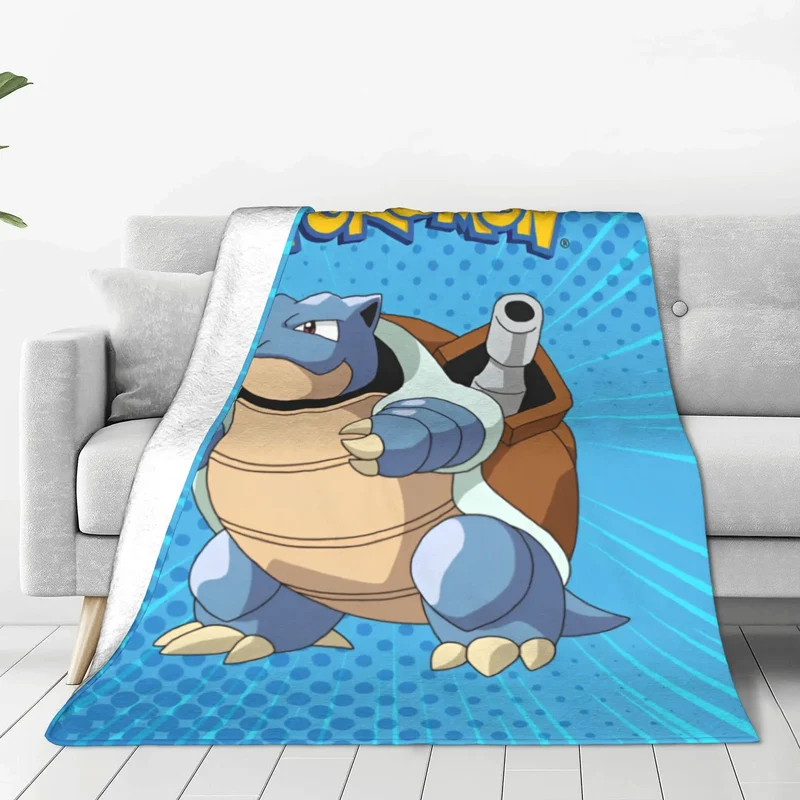 Couverture moelleuse Blastoise – câlinez-vous avec le puissant Blastoise !