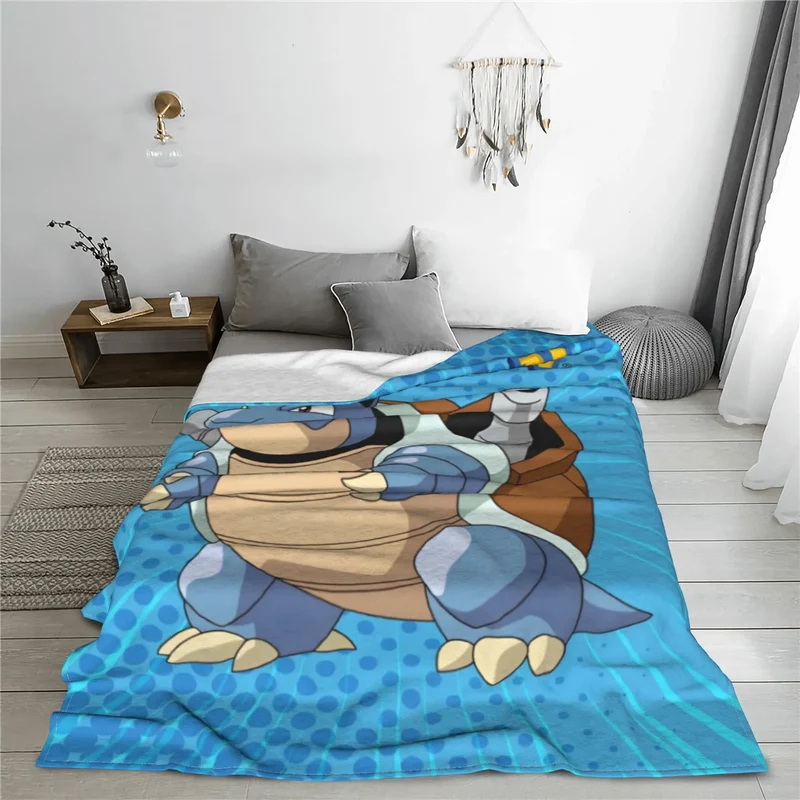 Couverture moelleuse Blastoise – câlinez-vous avec le puissant Blastoise !