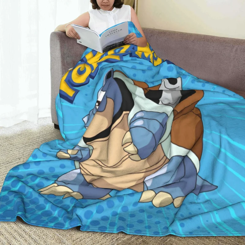 Couverture moelleuse Blastoise – câlinez-vous avec le puissant Blastoise !