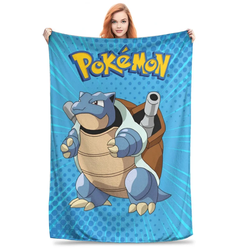 Couverture moelleuse Blastoise – câlinez-vous avec le puissant Blastoise !