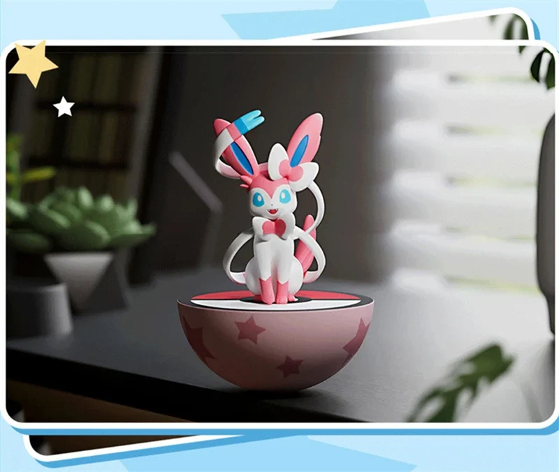 Figurines Pokémon détaillées Gengar, Krokel, Feelinara, Felori ou Kwaks