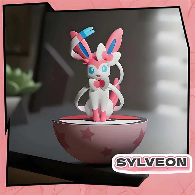 Figurines Pokémon détaillées Gengar, Krokel, Feelinara, Felori ou Kwaks