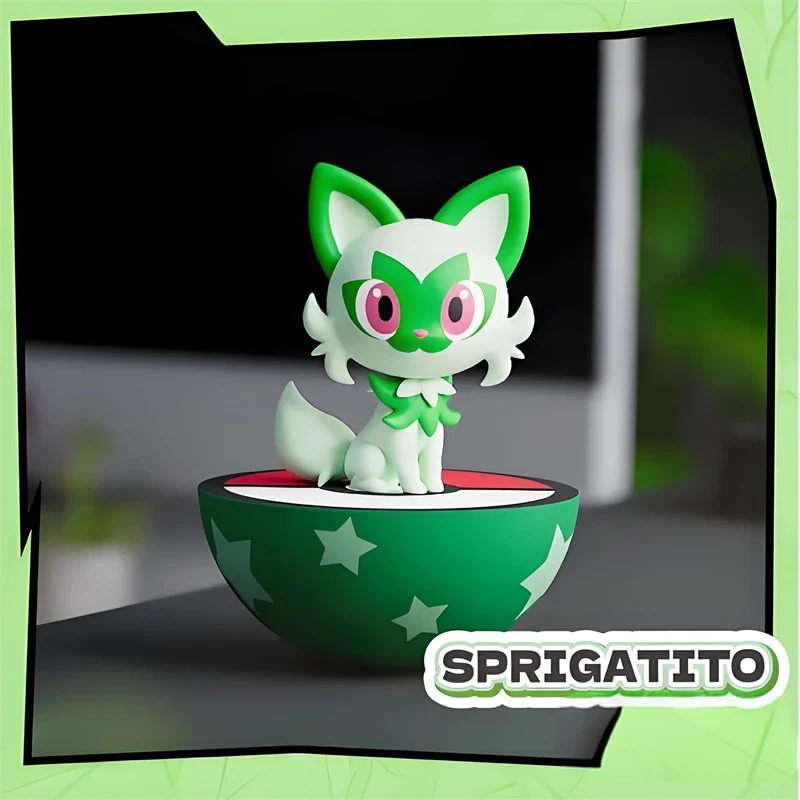 Figurines Pokémon détaillées Gengar, Krokel, Feelinara, Felori ou Kwaks