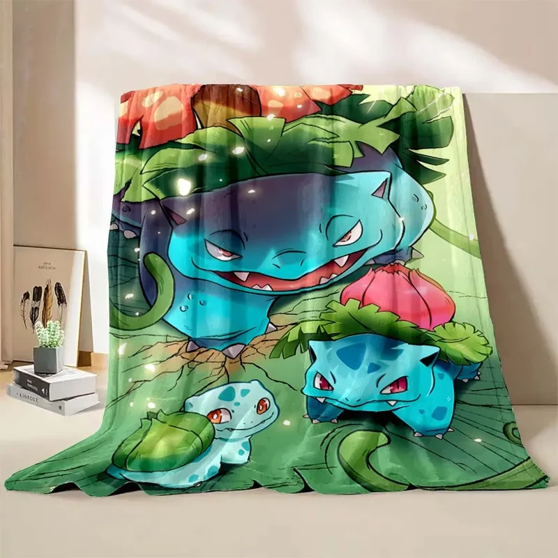 Couvertures douillettes Bulbasaur – parfaites pour se détendre et se sentir bien
