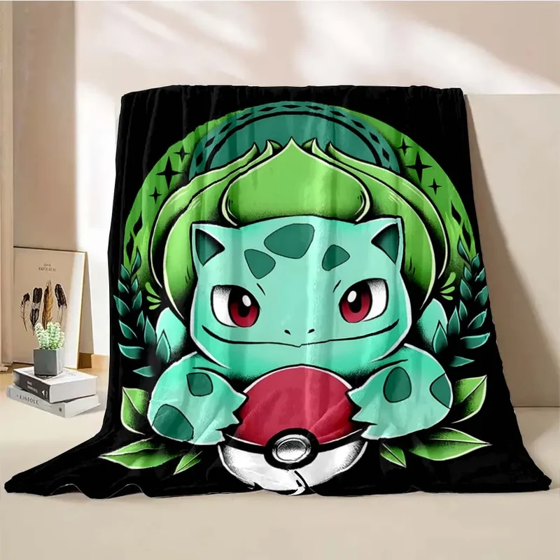 Couvertures douillettes Bulbasaur – parfaites pour se détendre et se sentir bien