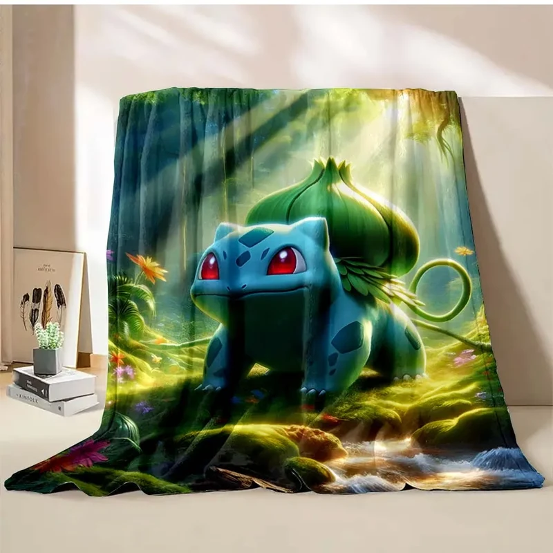 Couvertures douillettes Bulbasaur – parfaites pour se détendre et se sentir bien