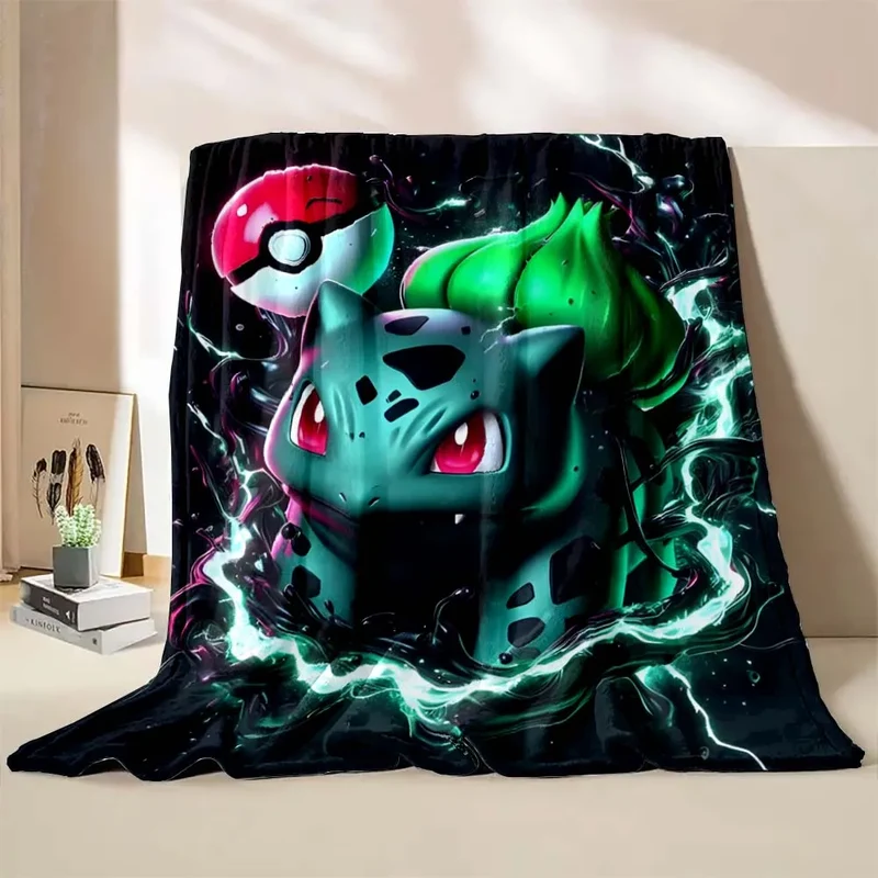 Couvertures douillettes Bulbasaur – parfaites pour se détendre et se sentir bien
