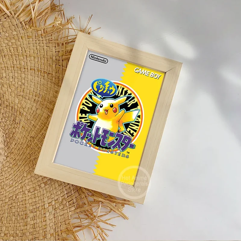 Affiche sur toile Pokémon vintage – Votre mur dans le style ultime de Pokémon