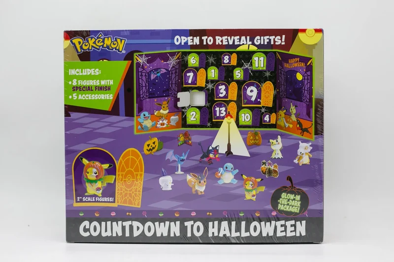 Calendrier de l'Avent Pokémon Halloween avec 13 cadeaux