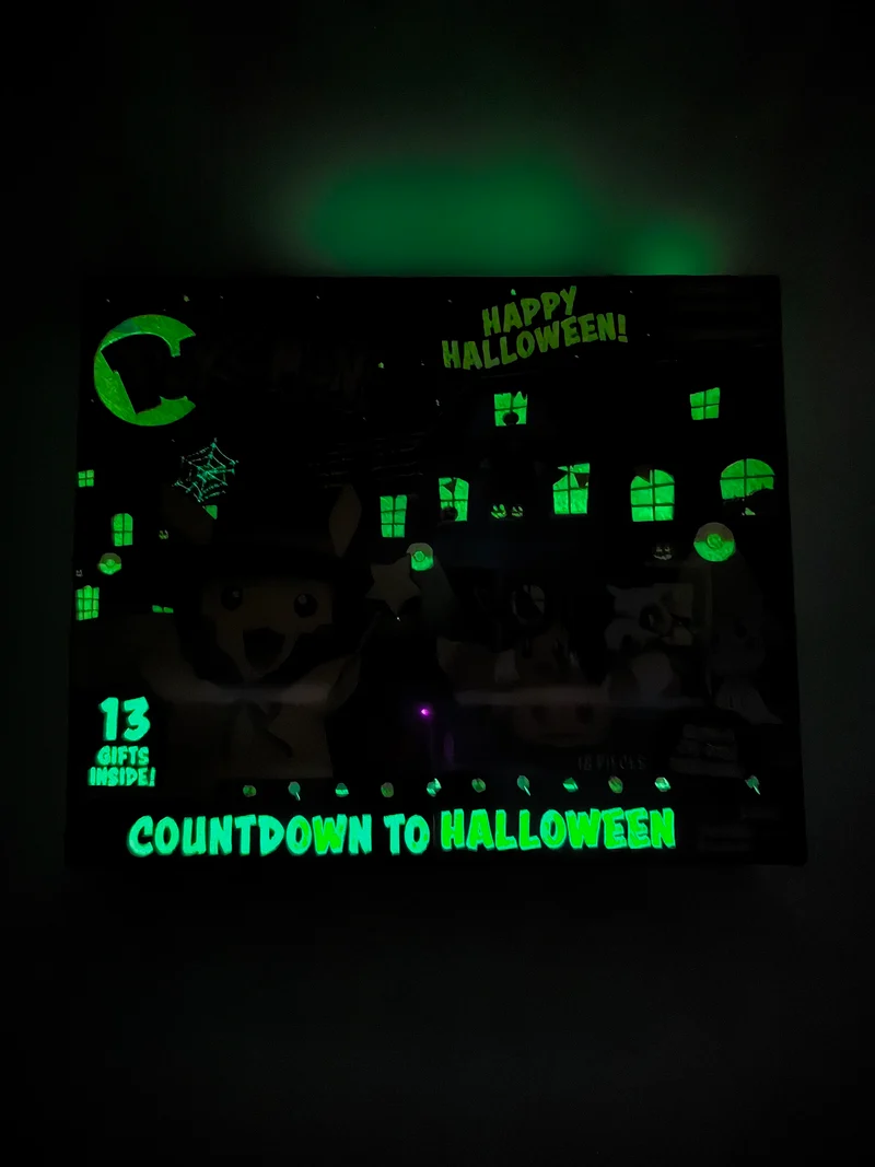 Calendrier de l'Avent Pokémon Halloween avec 13 cadeaux