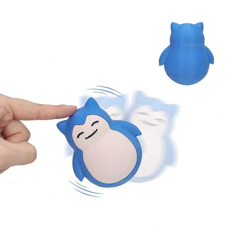 Jouet Snorlax Relaxo amusant et bancal