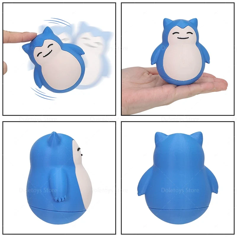 Jouet Snorlax Relaxo amusant et bancal