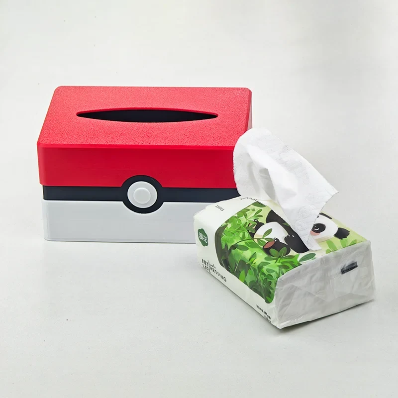 Distributeur de mouchoirs en forme de Poké Ball