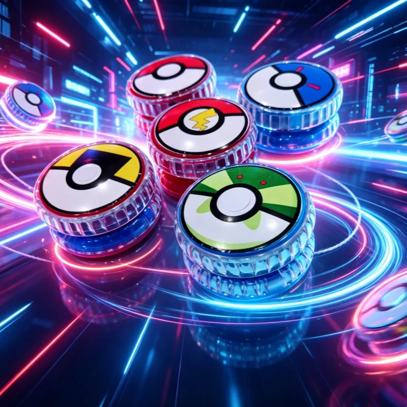 Yo-yo lumineux LED Pokémon Pokéball