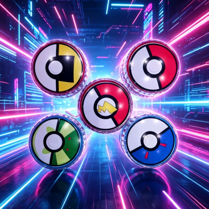 Yo-yo lumineux LED Pokémon Pokéball