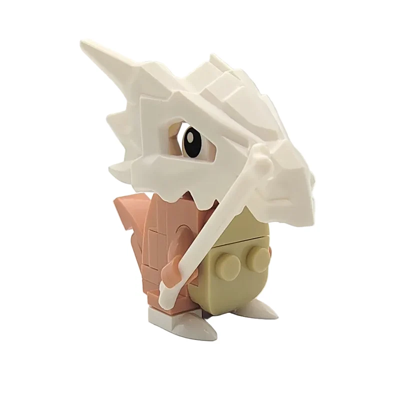 Figurine de construction Tragosso Cubone (environ 6x5x3cm)