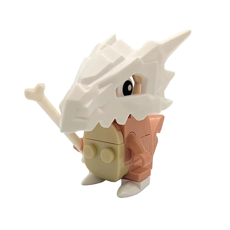 Figurine de construction Tragosso Cubone (environ 6x5x3cm)