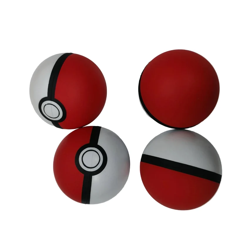 Lot de 10 Pokéballs anti-stress, balles à presser, balles à écraser
