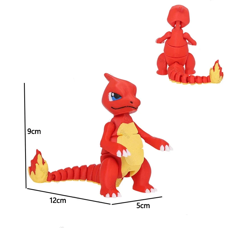 Figurine Pokémon Charmeleon articulée