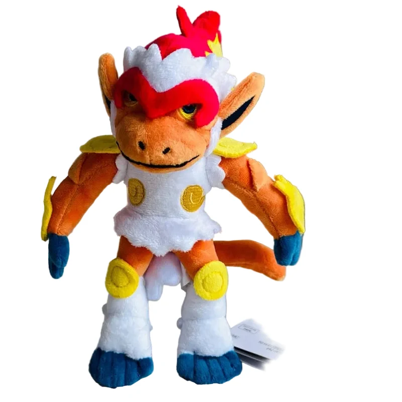 Figurine en peluche Panferno Pokémon Infernape (environ 16 x 8 x 19 cm)