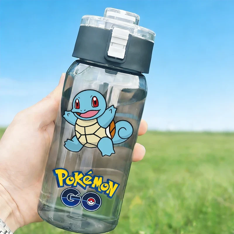Gourde Pokémon Charizard, Rondoudou et Carapuce de 600 ml pour l'été et les loisirs