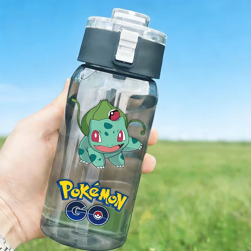 Gourde Pokémon Charizard, Rondoudou et Carapuce de 600 ml pour l'été et les loisirs