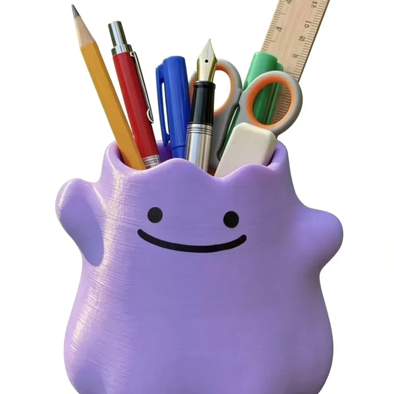 Porte-stylo Pokémon Métamorph, Organisateur de stylos créatif, Décoration de bureau