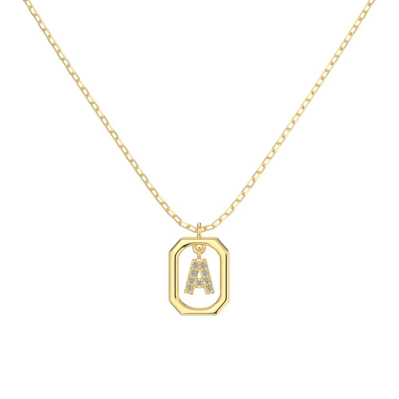 Inital Monogram Necklace