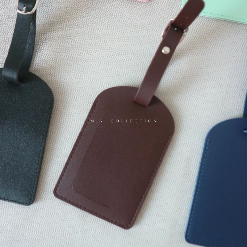 Leather Luggage Tag