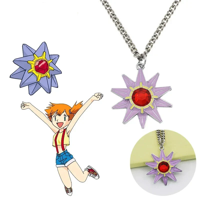 Collier ou porte-clés Pokémon Starmie