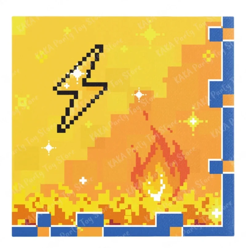 Serviettes avec motif Pokémon pour anniversaire, fête, etc.