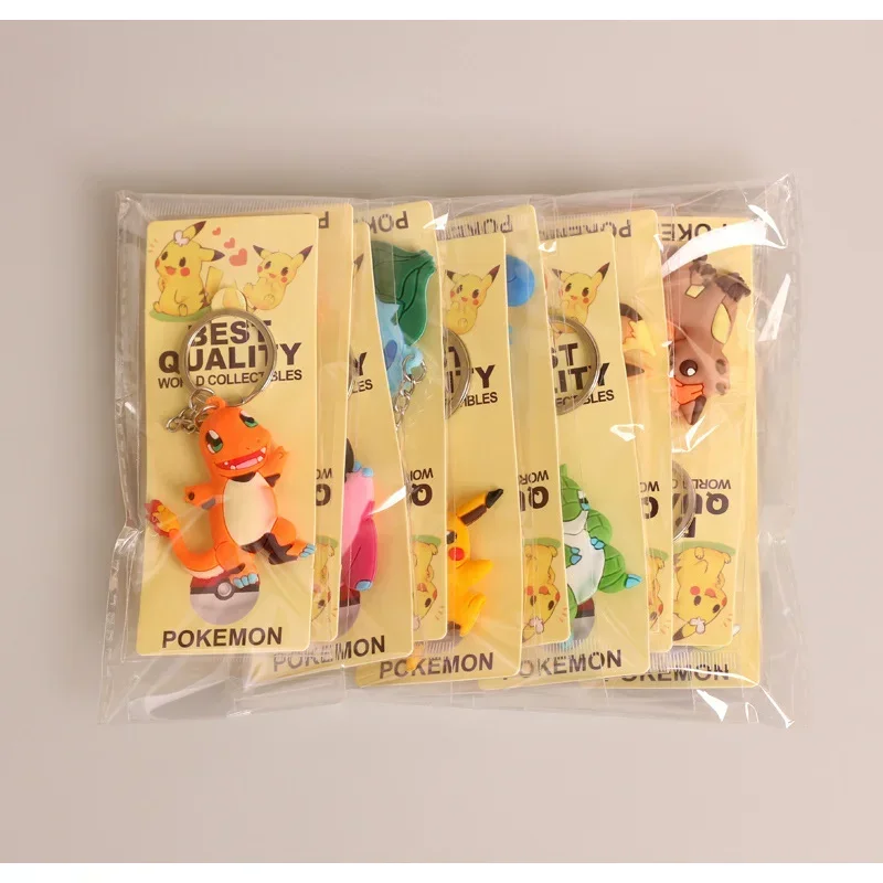 Lot de 10 porte-clés Pokémon dans un coffret économique