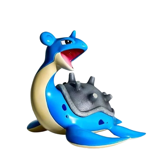 Figurine Pokémon Lapras colorée (environ 10 cm)