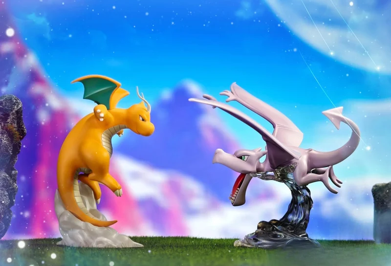 Figurine Pokémon Aerodactyl (environ 16 cm)