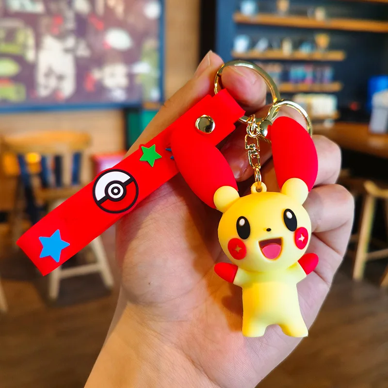 Pikachu Gengar Charmander Jigglypuff Porte-clés