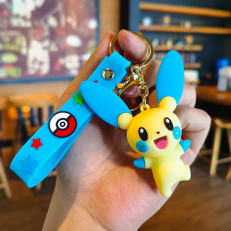 Pikachu Gengar Charmander Jigglypuff Porte-clés