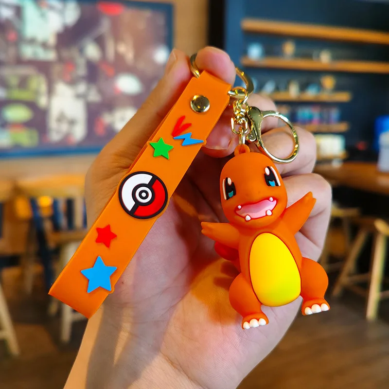 Pikachu Gengar Charmander Jigglypuff Porte-clés