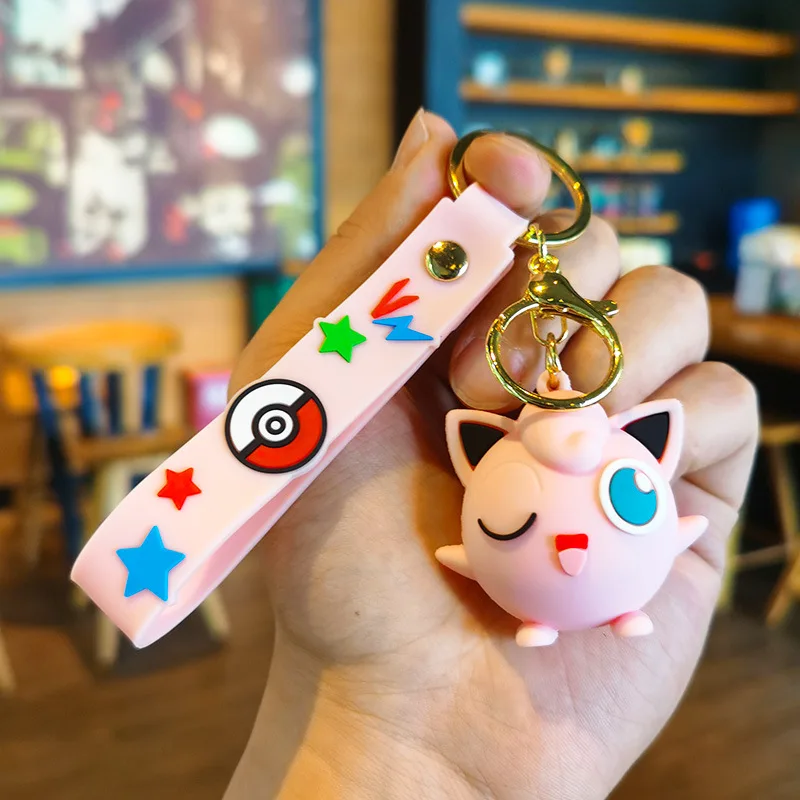Pikachu Gengar Charmander Jigglypuff Porte-clés