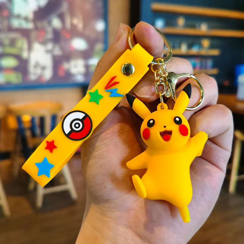 Pikachu Gengar Charmander Jigglypuff Porte-clés