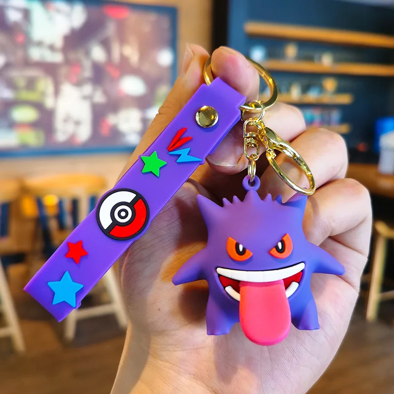 Pikachu Gengar Charmander Jigglypuff Porte-clés