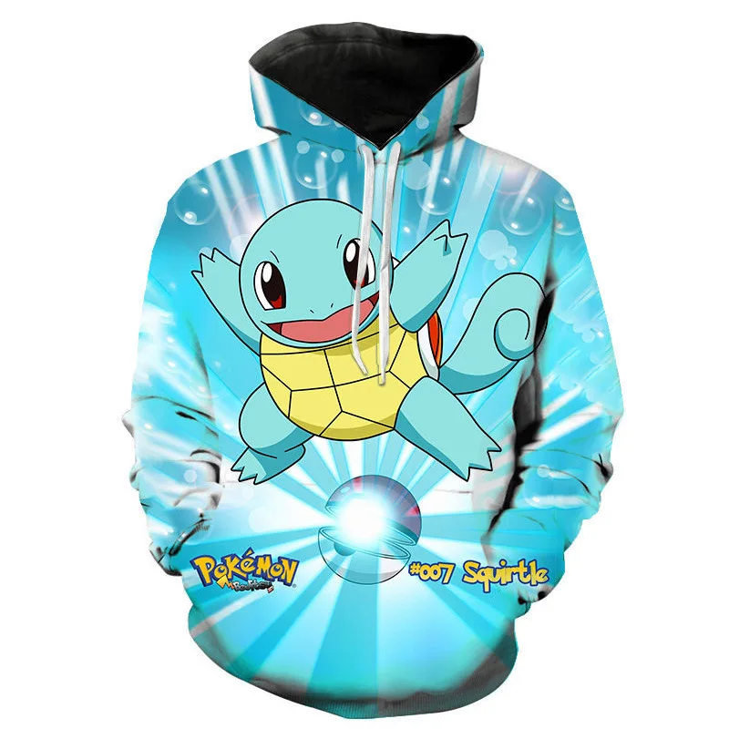 Pull à capuche Pokémon coloré et coloré dans de nombreux motifs.
