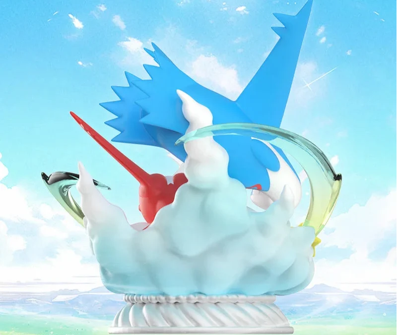 Statue Figurine Pokémon Latios avec Latias (env. 18 cm)