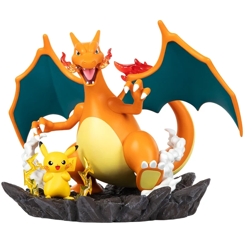 Charizard Charizard avec figurine Pikachu