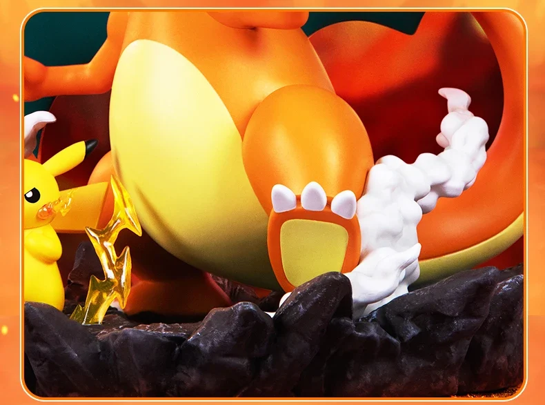 Charizard Charizard avec figurine Pikachu