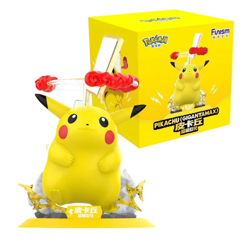 Figurine Dynamax Pikachu ou Pokémon Gengar