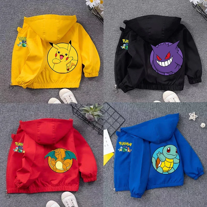 Vestes pour enfants Pokémon dans différents motifs