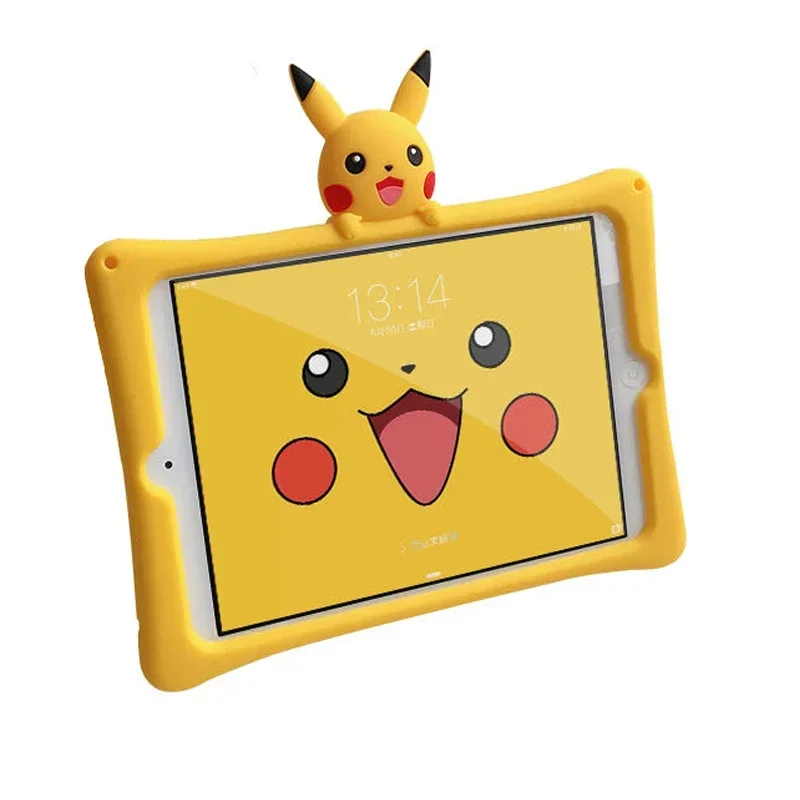 Coque de protection Pikachu pour IPad Pro 2021, IPad Mini etc.