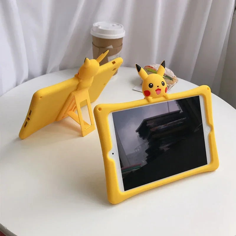 Coque de protection Pikachu pour IPad Pro 2021, IPad Mini etc.
