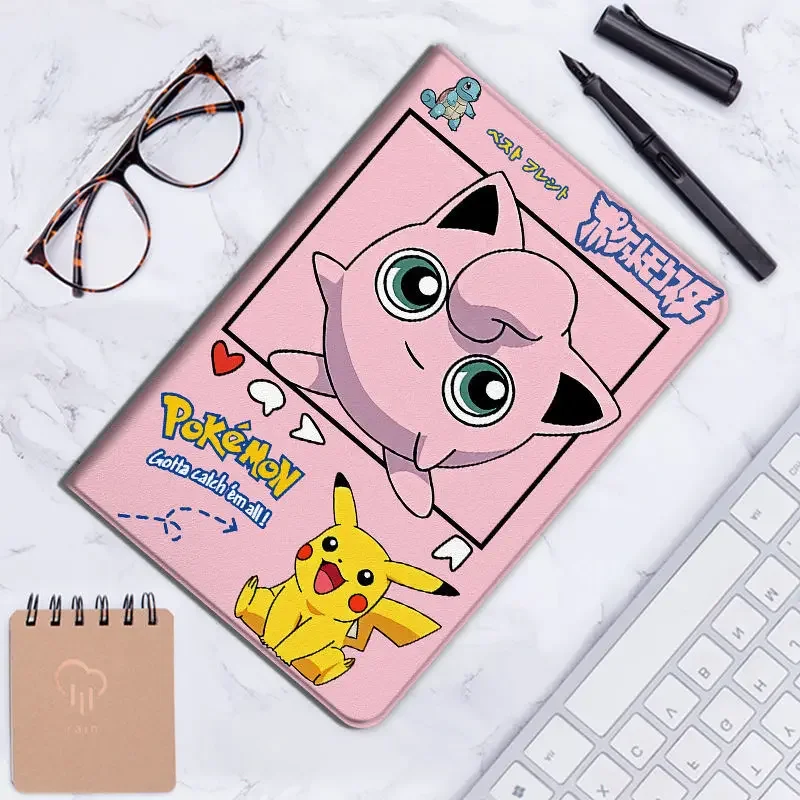 Pokemon iPad Air Pro Smartcover avec motifs Pikachu, Bulbasaur, Carapuce, Jiggypuff